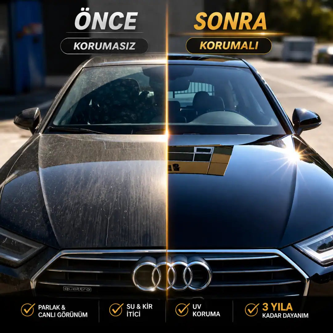 Seramik Kaplama Spreyi - Profesyonel - Tüm Dış & iç Yüzeylere Uygun