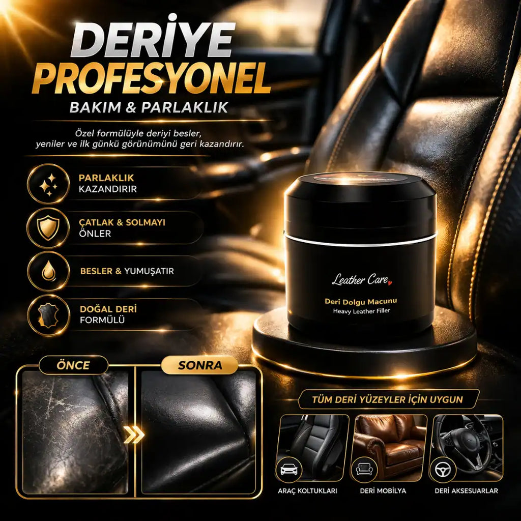 Deri Bakım ve Çizik Kremi