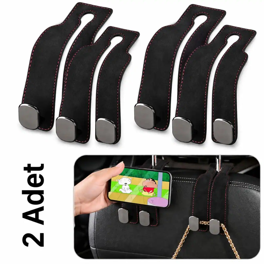 Araç için Süet Askılık 2 Adet