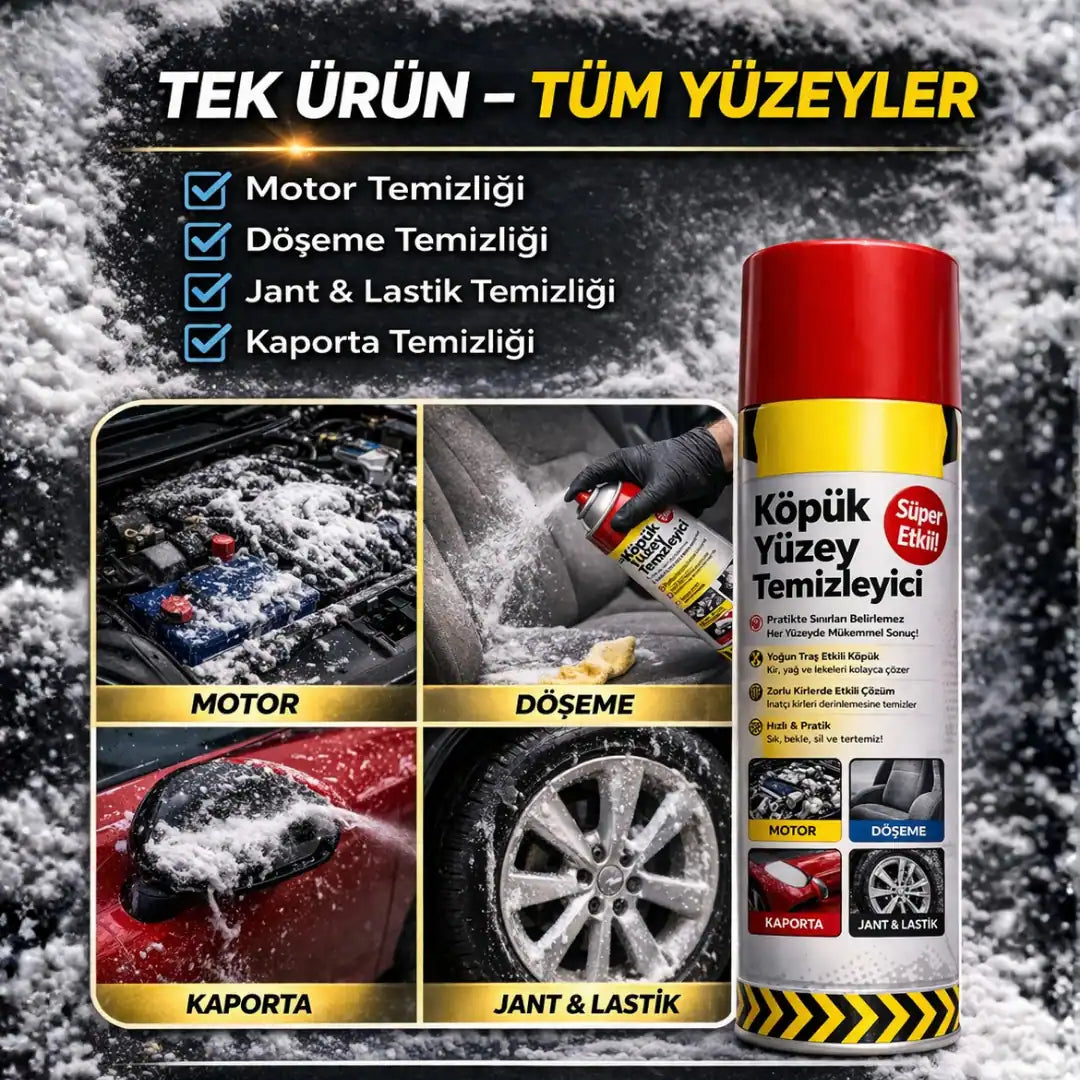 Köpük Yüzey Temizleyici