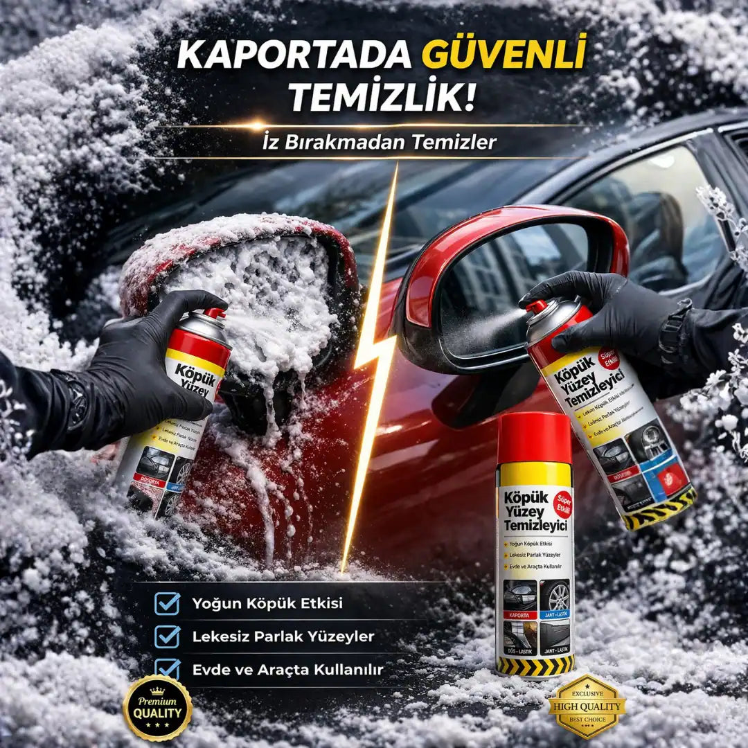 Köpük Yüzey Temizleyici