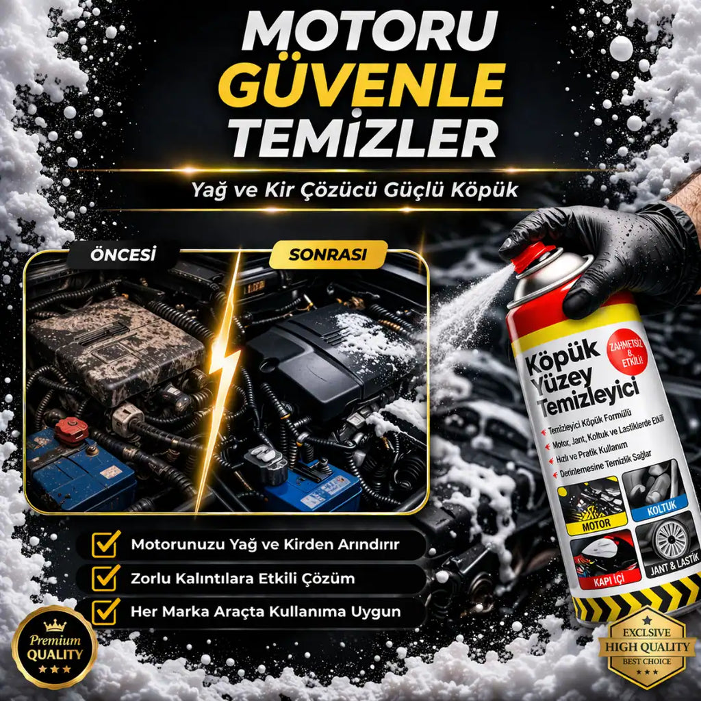 Köpük Yüzey Temizleyici