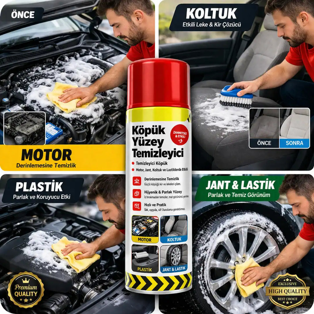 Köpük Yüzey Temizleyici