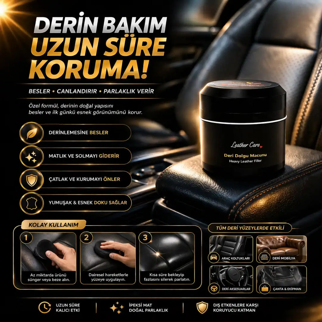 Deri Bakım ve Çizik Kremi