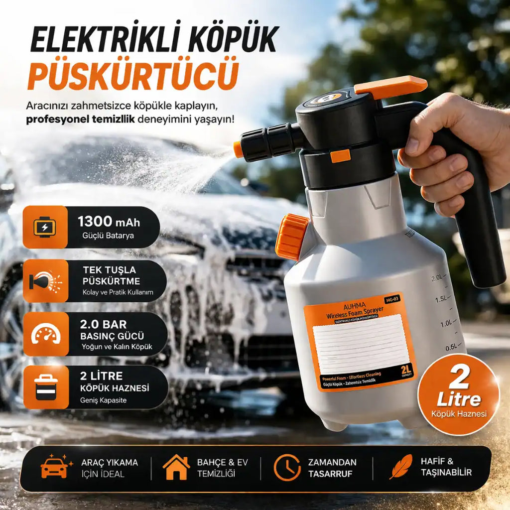 Elektrikli Köpük Püskürtücü