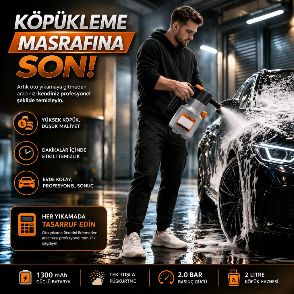 Elektrikli Köpük Püskürtücü